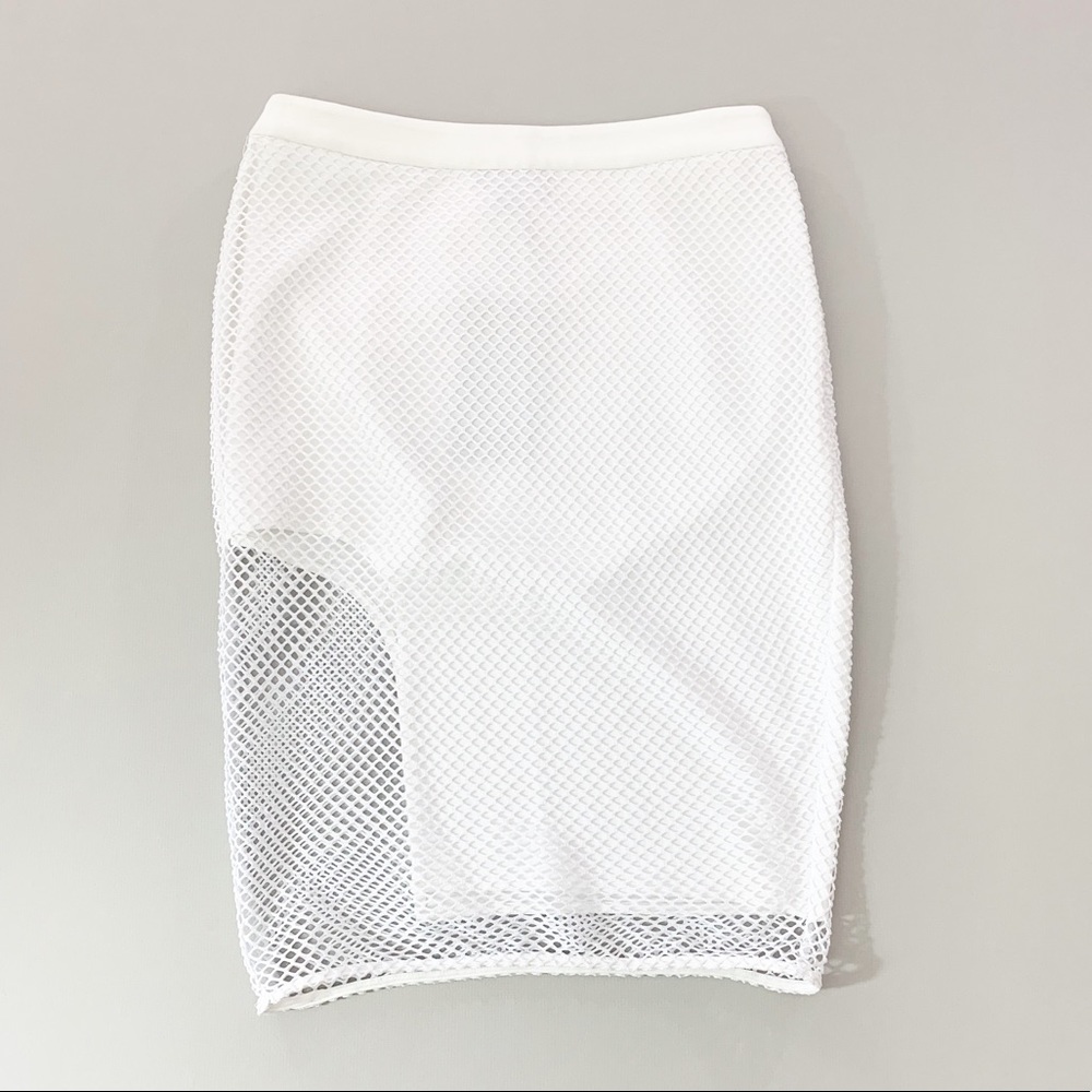 Stylestalker Gateway Skirt White S NWT - Picture 3 of 9
